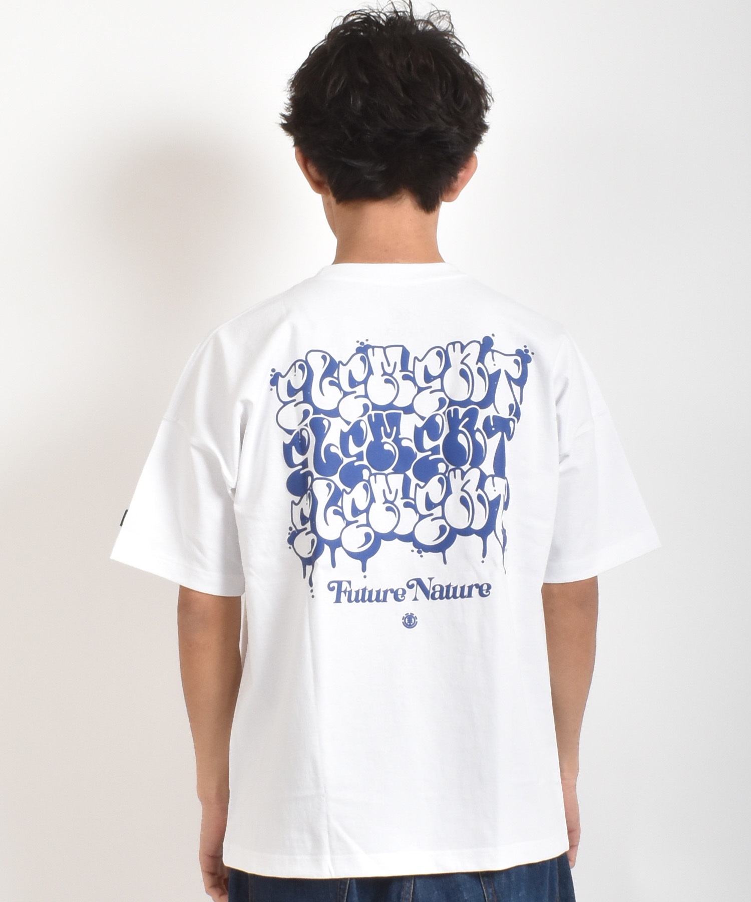 ELEMENT エレメント 半袖 Tシャツ メンズ バックプリント TAGGING 3 SS