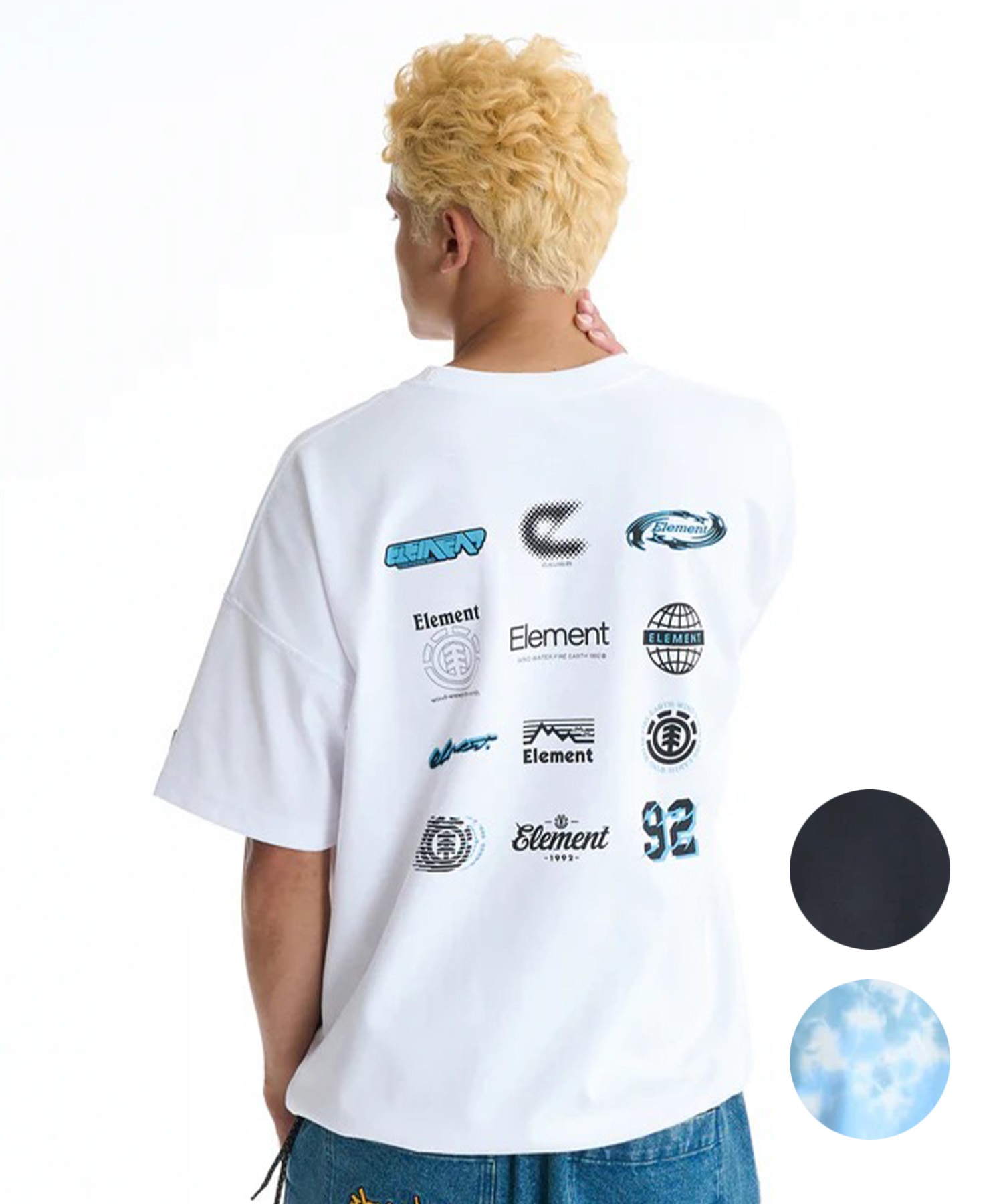 ELEMENT エレメント 半袖 Tシャツ メンズ オーバーサイズ AUTHENTIC SS