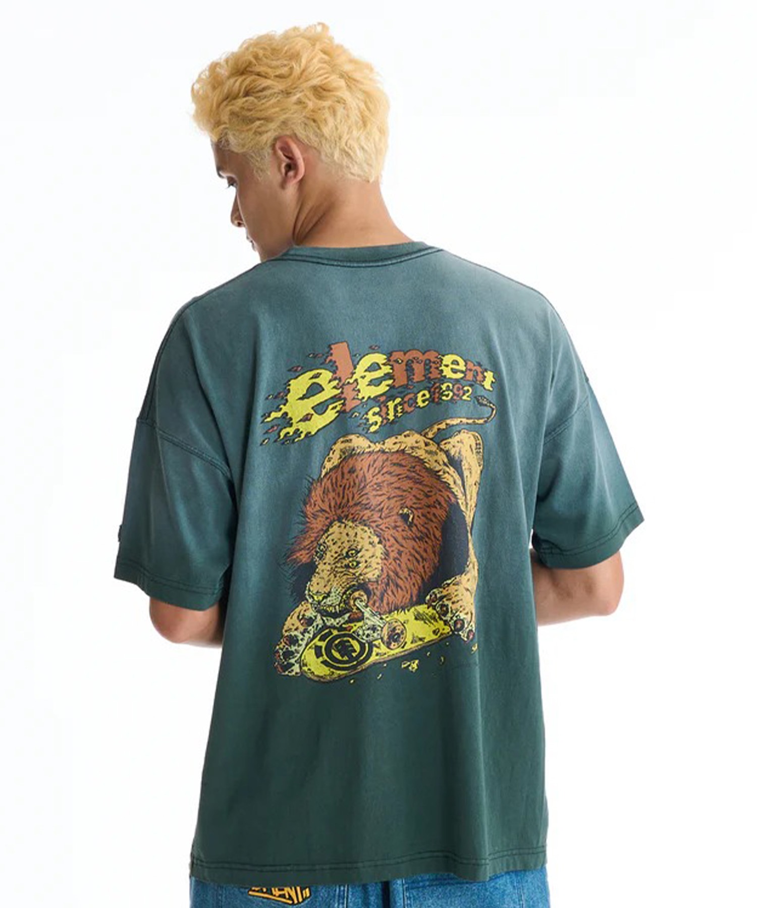 ELEMENT エレメント 半袖 Tシャツ メンズ バックプリント HIROTTON SS