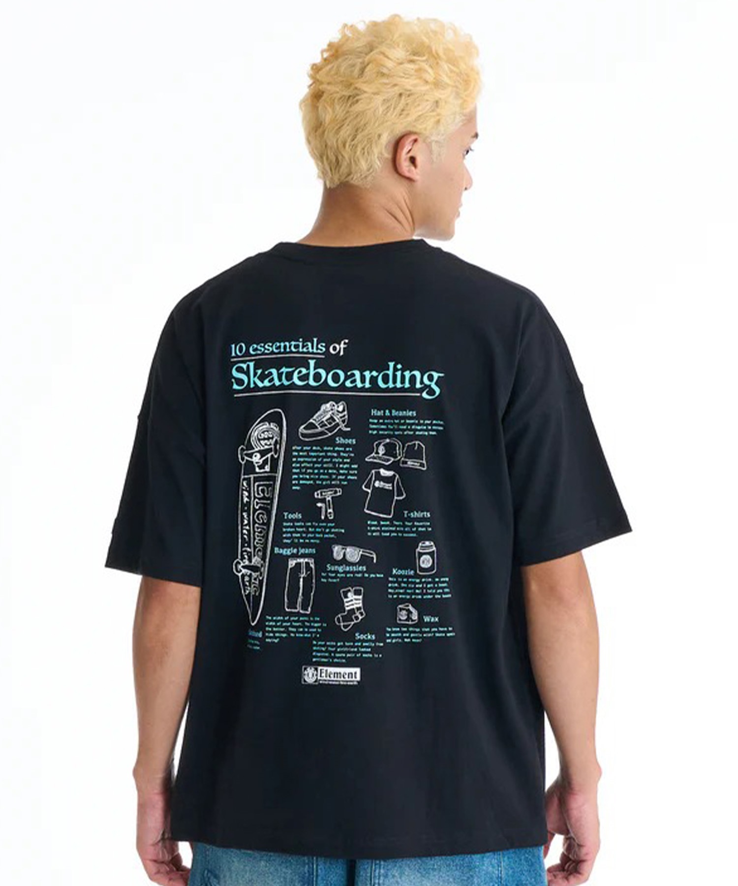 ELEMENT エレメント 半袖 Tシャツ メンズ オーバーサイズ 10