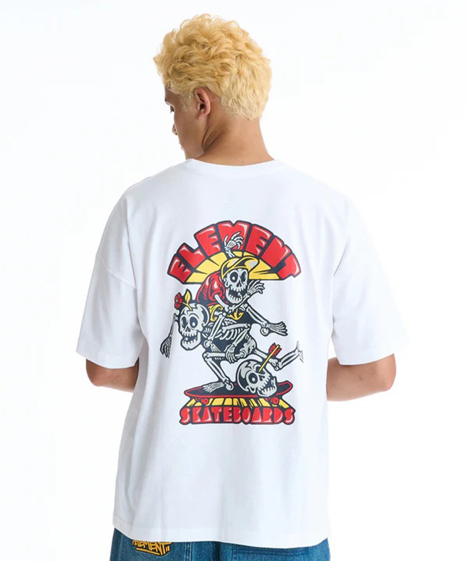 ELEMENT エレメント 半袖 Tシャツ メンズ バックプリント TIMBER 3 2ND