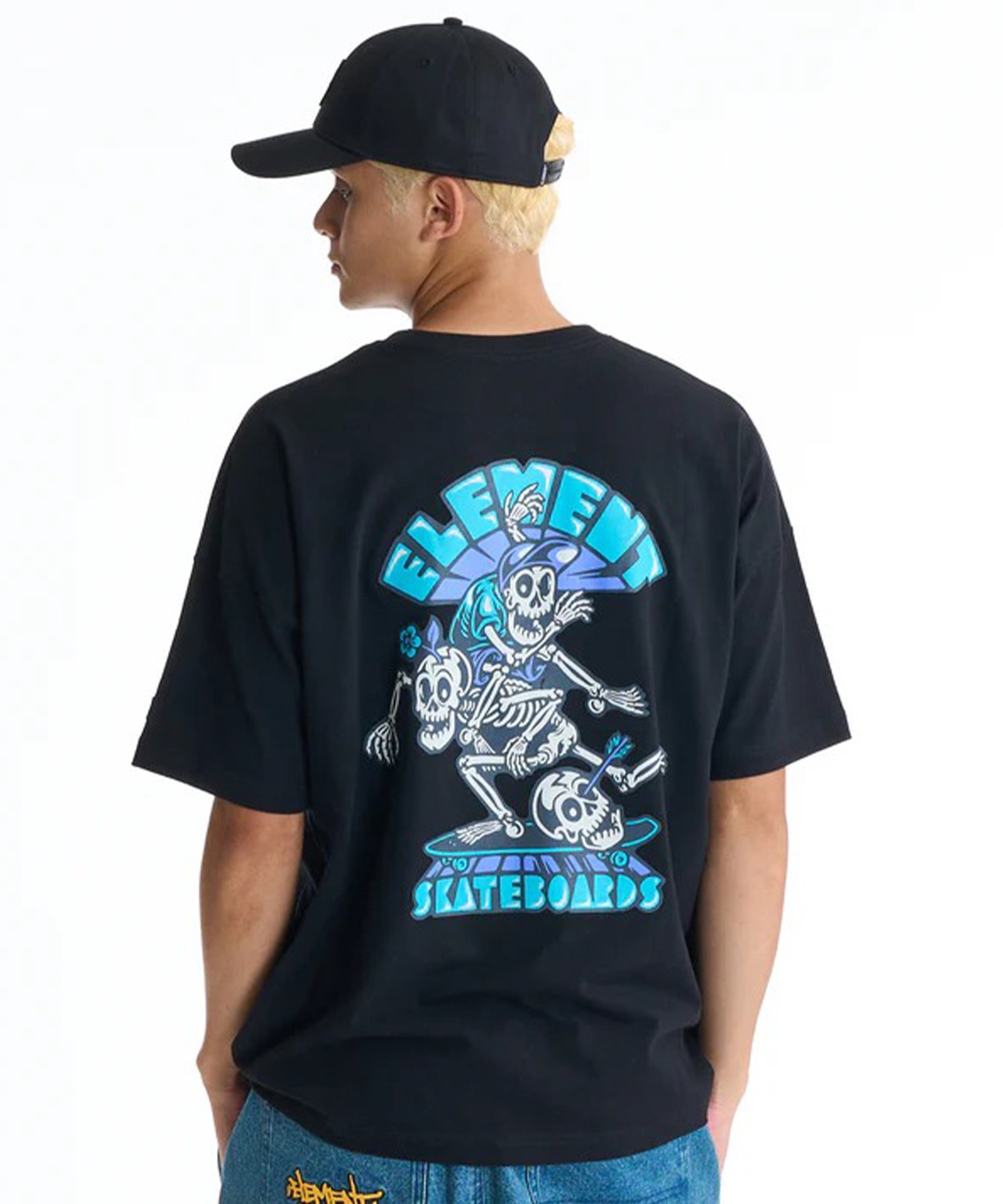 ELEMENT エレメント 半袖 Tシャツ メンズ バックプリント TIMBER 3 2ND