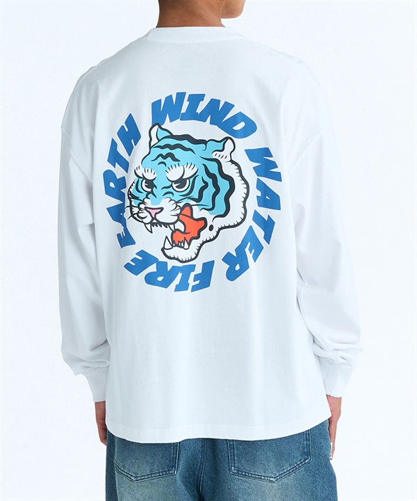ELEMENT エレメント 長袖 Tシャツ ロンT メンズ バックプリント DOVE TIGER LS BG021050