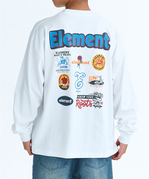 ELEMENT エレメント 長袖 Tシャツ ロンT メンズ ACOMPANY LS BG021051