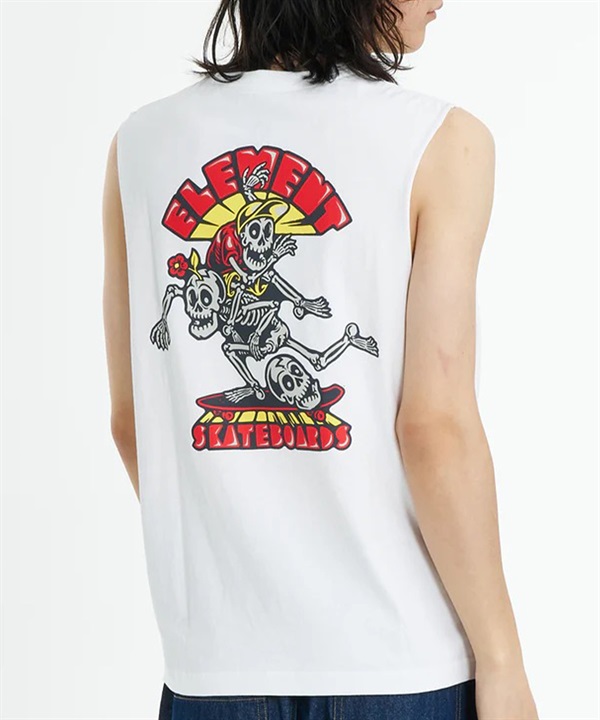 ELEMENT エレメント タンクトップ メンズ バックプリント TIMBER 3 2ND NO SLEEVE BG021P01