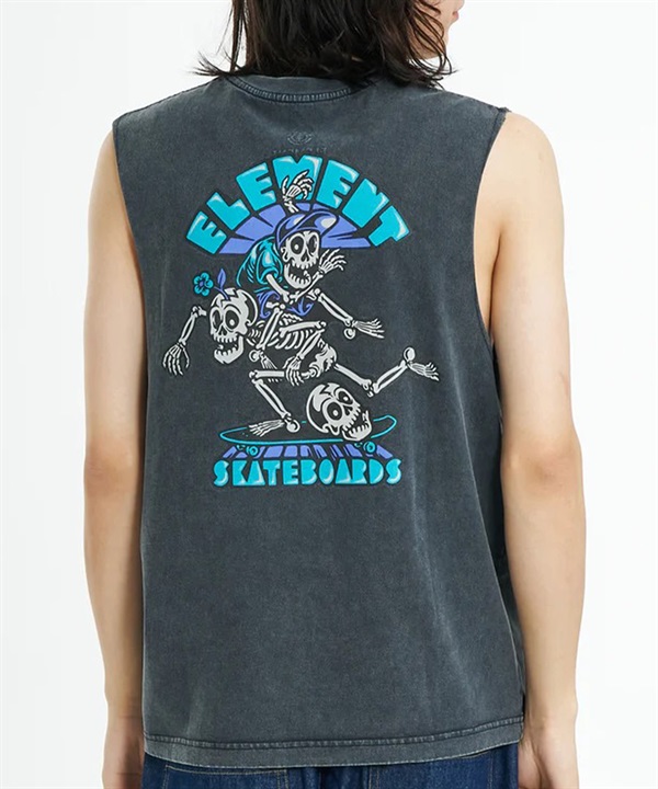 ELEMENT エレメント タンクトップ メンズ バックプリント TIMBER 3 2ND NO SLEEVE BG021P01