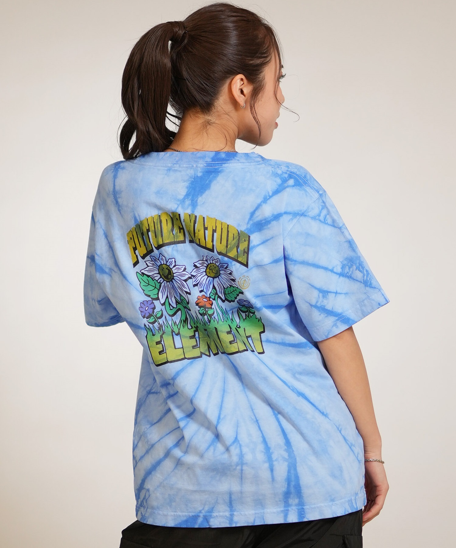 ELEMENT エレメント 半袖 Tシャツ レディース FLOWER SS W BG023P17(BSP-FREE)