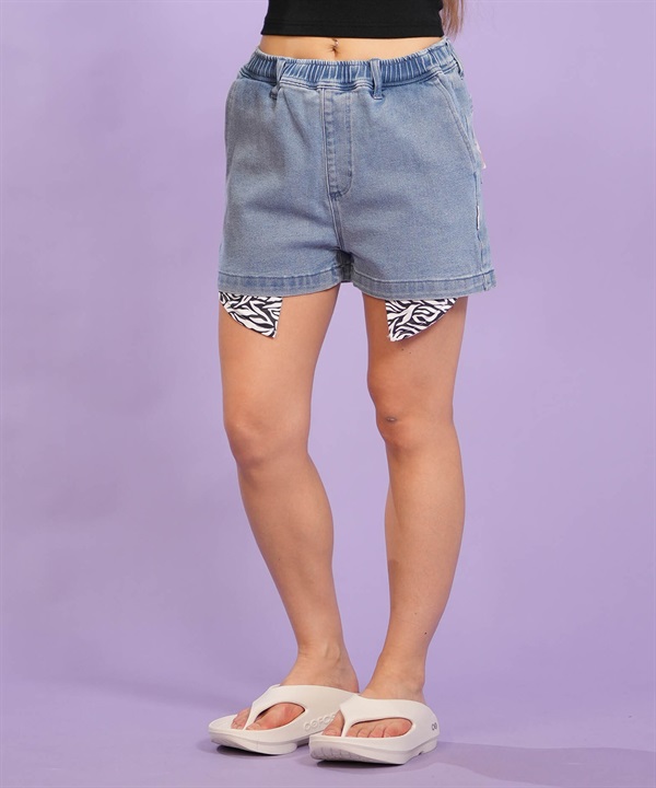 ELEMENT エレメント ハーフパンツ ショートパンツ レディース SHOD SHORTS STD DENIM W ショーツ BG023P16