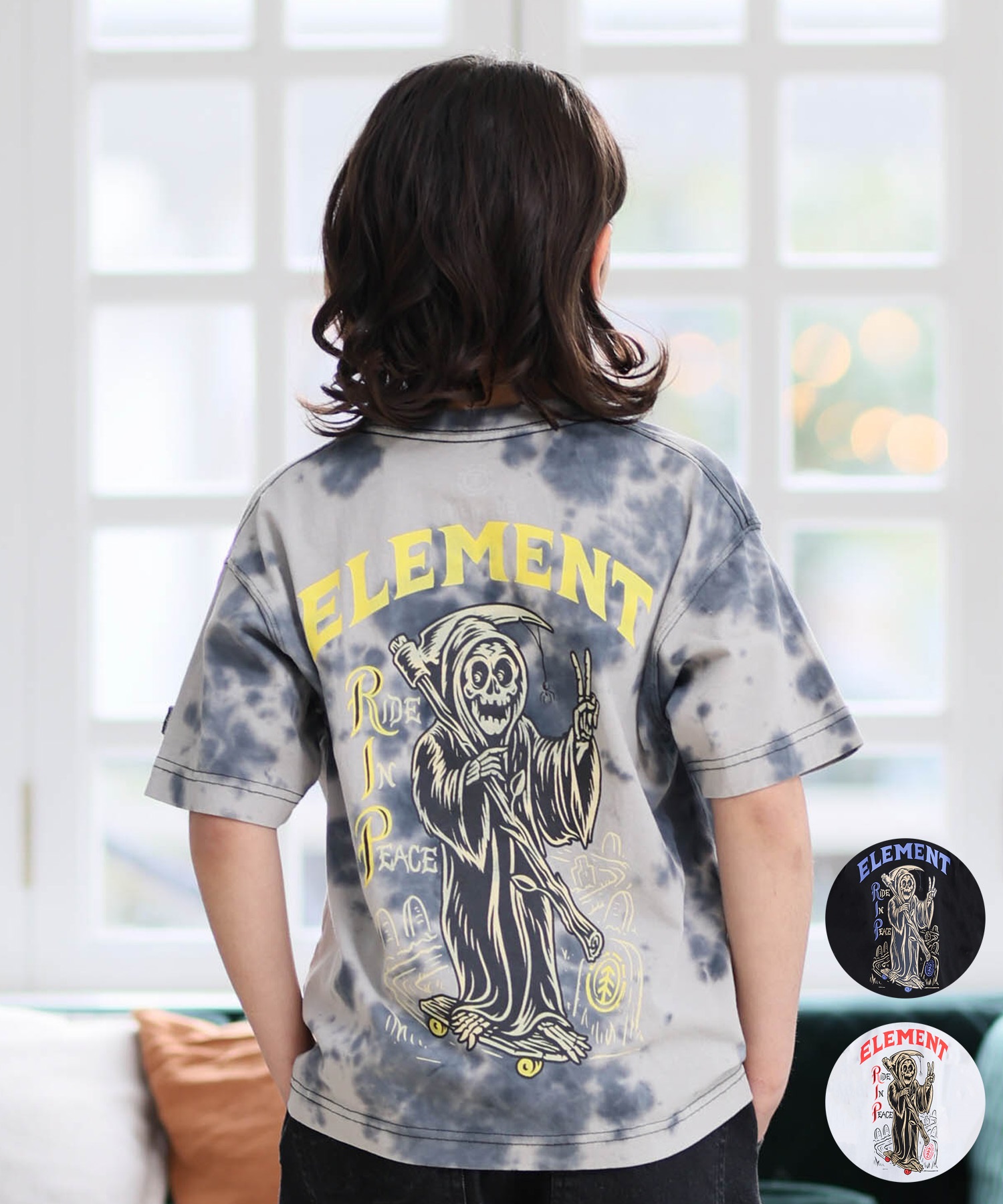 ELEMENT エレメント 半袖 Tシャツ キッズ ジュニア 子供 TIMBER RIP SS