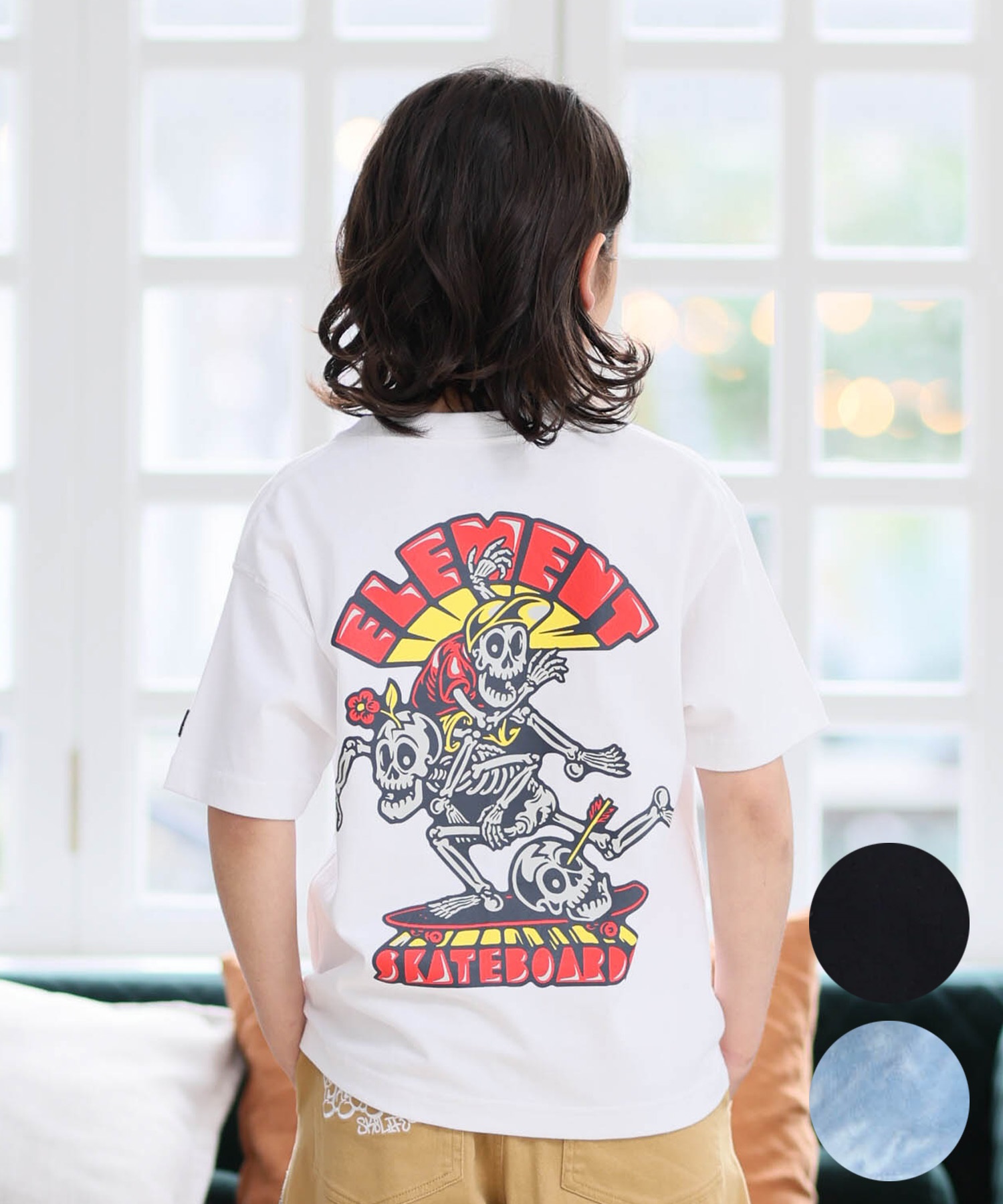ELEMENT エレメント 半袖 Tシャツ キッズ ジュニア 子供 TIMBER 3 2ND