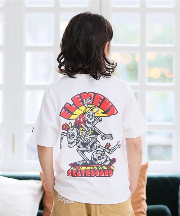 ELEMENT エレメント 半袖 Tシャツ キッズ ジュニア 子供 TIMBER 3 2ND SS Y BG025266