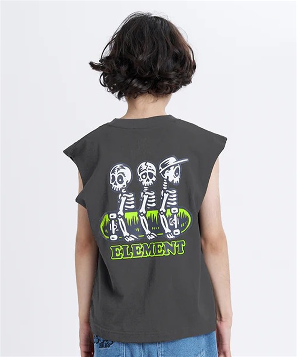 ELEMENT エレメント タンクトップ キッズ バックプリント TIMBER 3 NO SLEEVE Y BG025355