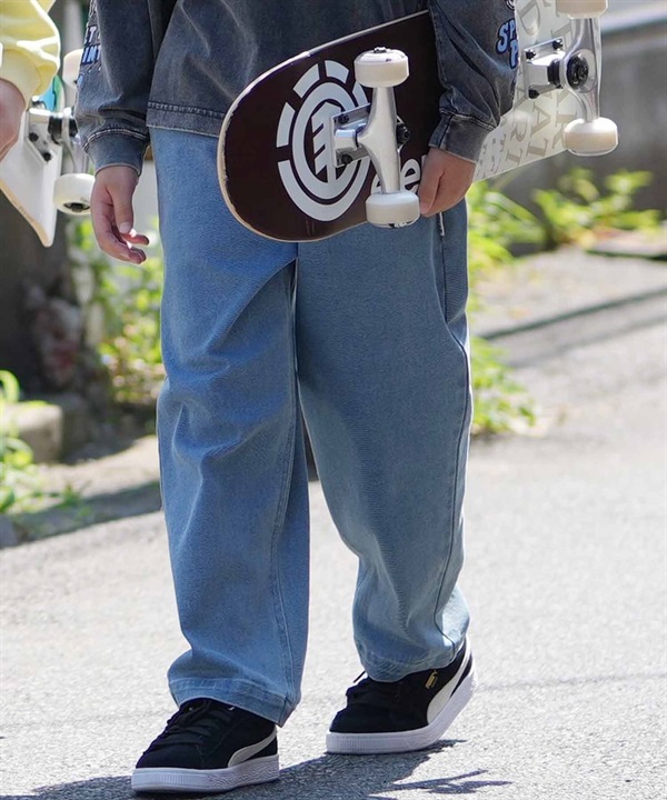 ELEMENT エレメント ロングパンツ キッズ 子供 ワイドシルエット SHOD PANTS STD Y BG026720