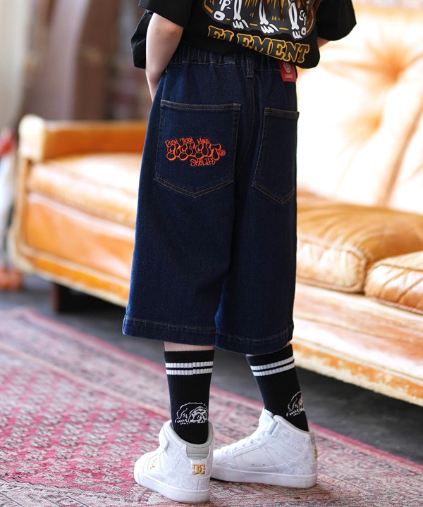 ELEMENT エレメント ショートパンツ ハーフパンツ キッズ ジュニア 子供 ショーツ BG025610