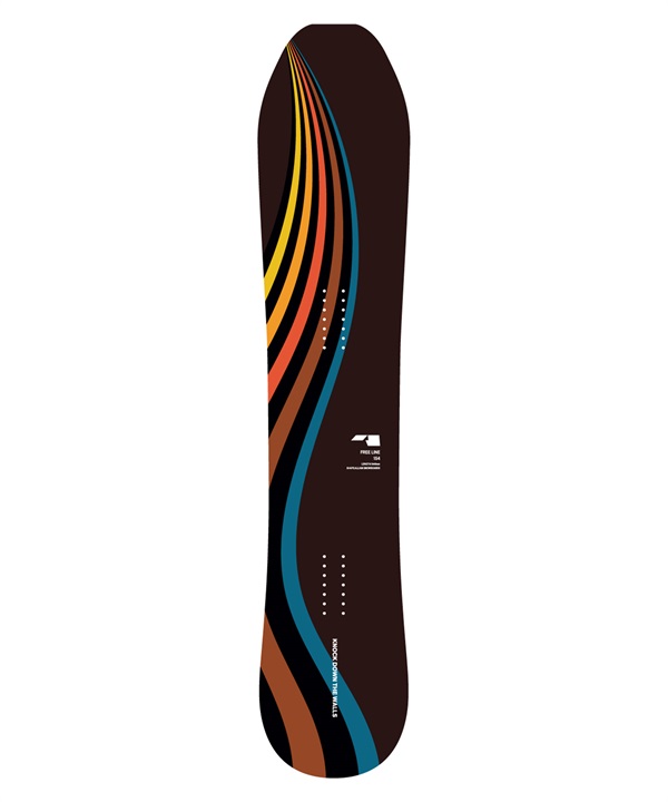 ALLIAN アライアン FREE LINE フリーライン スノーボード 板 フリーラン カービング メンズ 26-27 早期購入
