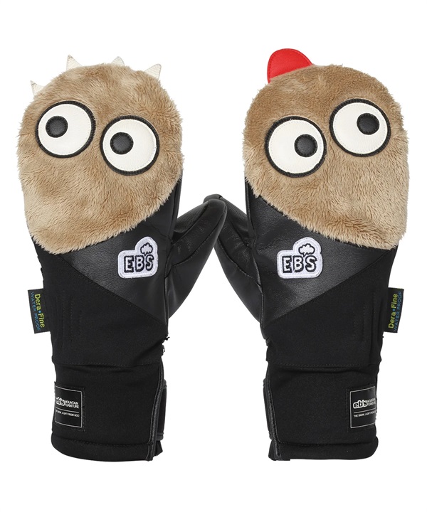 eb's エビス ゴアテックス ケモノチャン GORE-TEX KEMONO CHAN スノーボード アクセサリー グローブ ミトン ジュニア ユニセックス 26-27 早期購入_店頭受取対象外