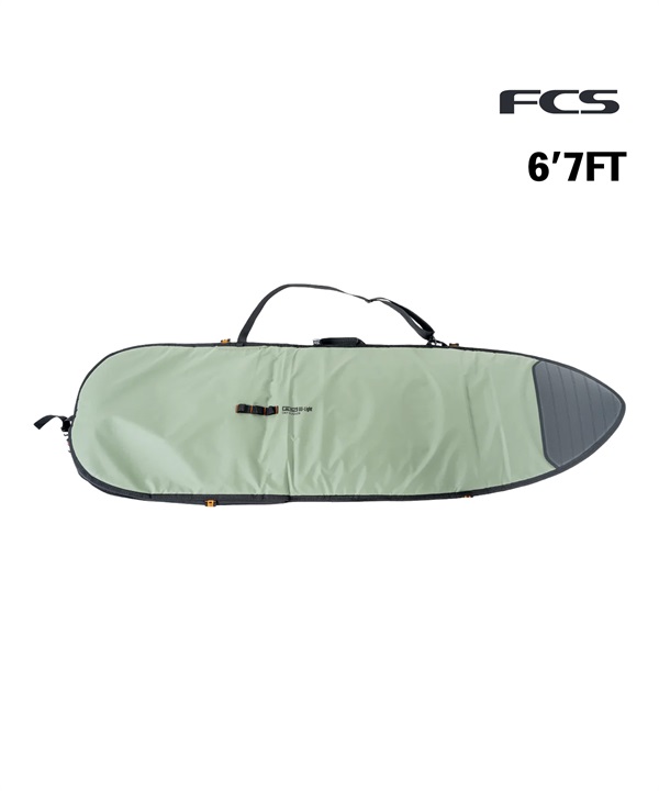 FCS エフシーエス Day Runner Mid-Length Cover 6'7～7'0FT サーフィン ハードケース ミッドボード用