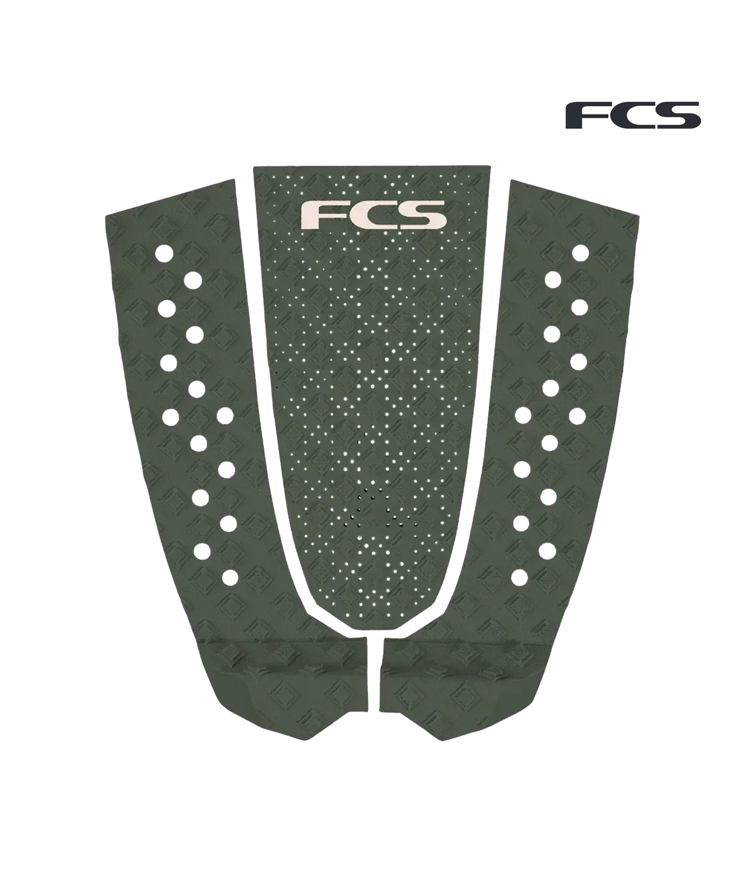 FCS エフシーエス T-3 ECO TRACTION サーフィン デッキパッド ムラサキ