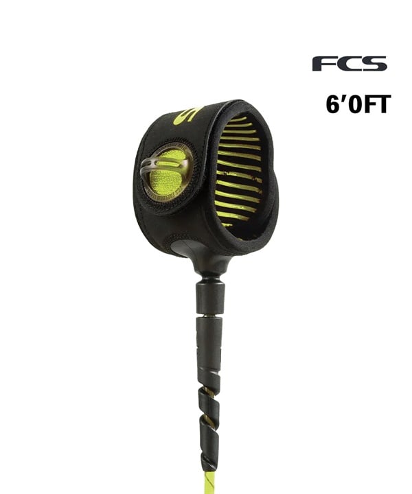 FCS エフシーエス FREEDOM HELIX LEASH - COMP 6'00FT サーフィン リーシュコード ムラサキスポーツ