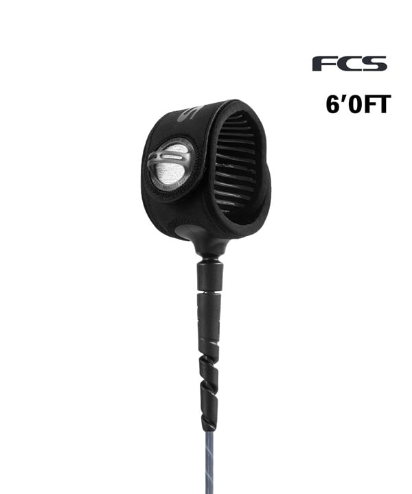 FCS エフシーエス FREEDOM HELIX LEASH - COMP 6'00FT サーフィン リーシュコード ムラサキスポーツ