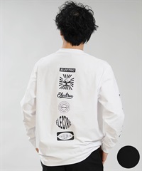 Electric エレクトリック 長袖 Tシャツ ロンT メンズ LOGOS DRY L S