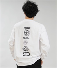Electric エレクトリック 長袖 Tシャツ ロンT メンズ LOGOS DRY L S