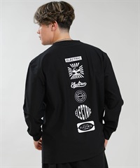 ELECTRIC VARIAL DRY L/S TEE エレクトリック Electric エレクトリック 長袖 Tシャツ ロンT メンズ LOGOS DRY L S