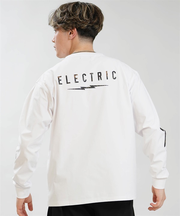 Electric エレクトリック 長袖 Tシャツ ロンT メンズ ICON LOGO DRY L S TEE E26STM02 ムラサキスポーツ限定