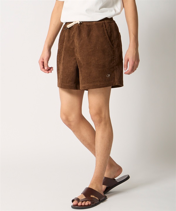 OP オーピー ハーフパンツ ショートパンツ メンズ シンプル コーデュロイショーツ 516760