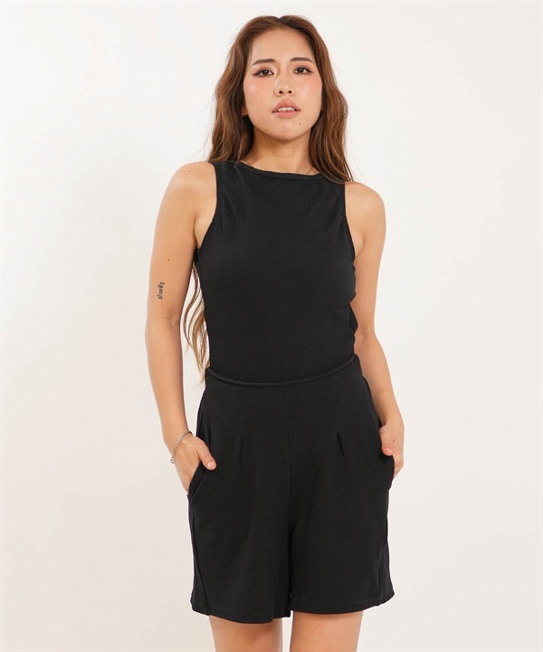 OP オーシャンパシフィック 水着 2点セット レディース ワンピース ショートパンツ バックデザイン 526804