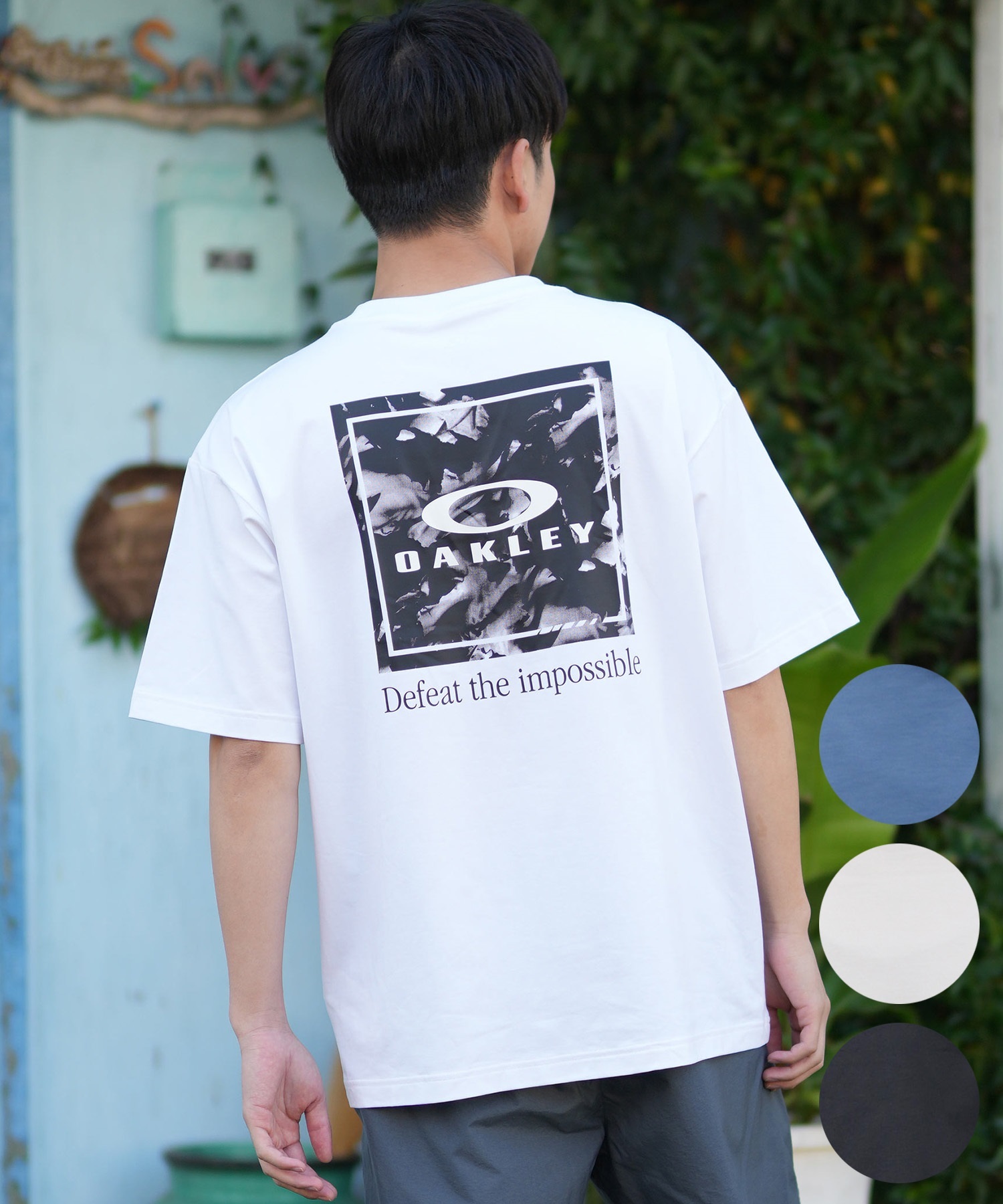 レア　オークリー　シャツ Oakley オークリー 半袖 Tシャツ メンズ O-TECH COLD COTTON TEE
