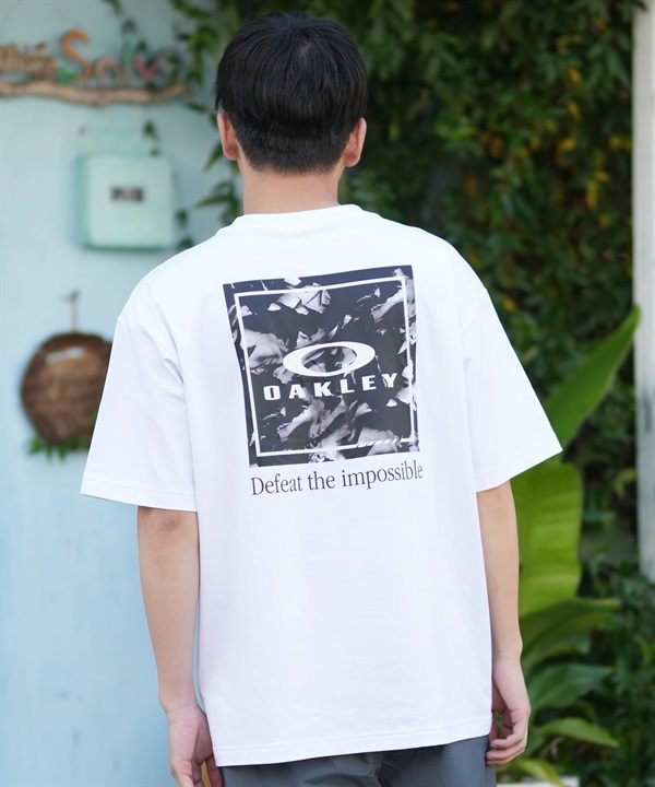OAKLEY オークリー 半袖 Tシャツ メンズ バックプリント ロゴ O-TECH COLD COTTON TEE BP FOA408793