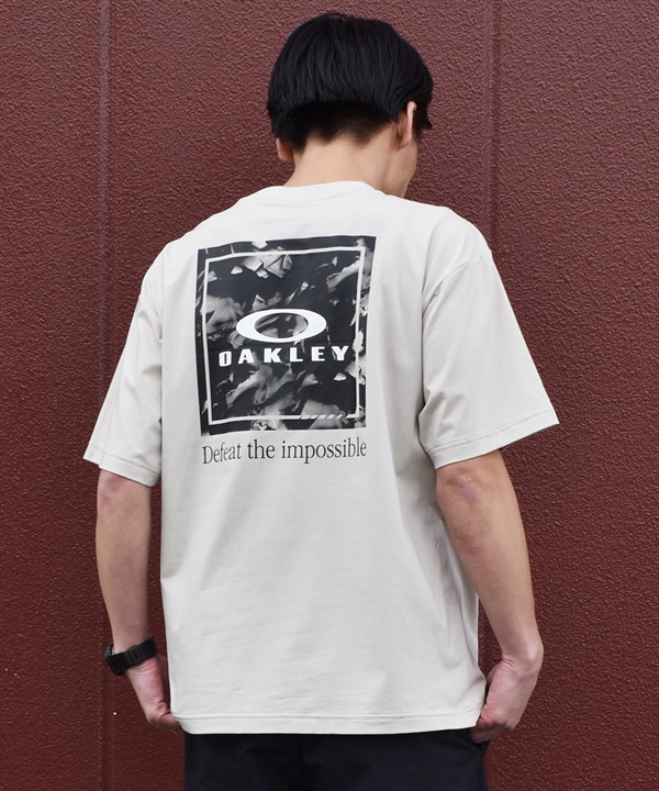 OAKLEY オークリー 半袖 Tシャツ メンズ バックプリント ロゴ O-TECH COLD COTTON TEE BP FOA408793