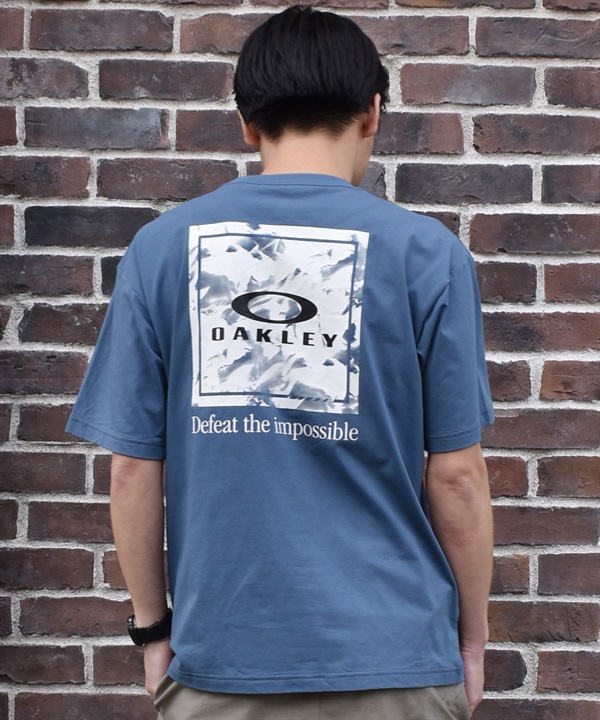 OAKLEY オークリー 半袖 Tシャツ メンズ バックプリント ロゴ O-TECH COLD COTTON TEE BP FOA408793