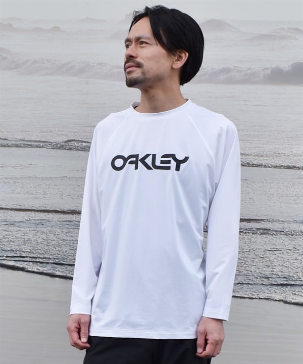 OAKLEY オークリー 水着 ラッシュガード 長袖 Tシャツ ロンT メンズ RASH LS TEE 26.0 FOA409100