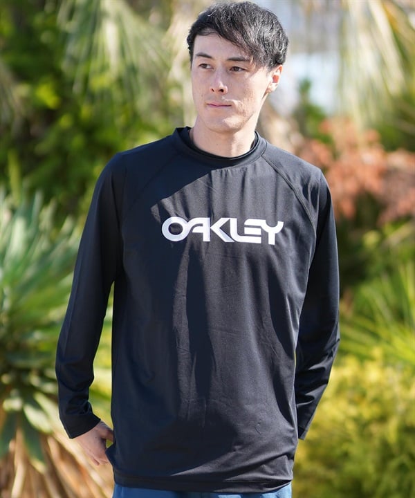 OAKLEY オークリー 水着 ラッシュガード 長袖 Tシャツ ロンT メンズ RASH LS TEE 26.0 FOA409100
