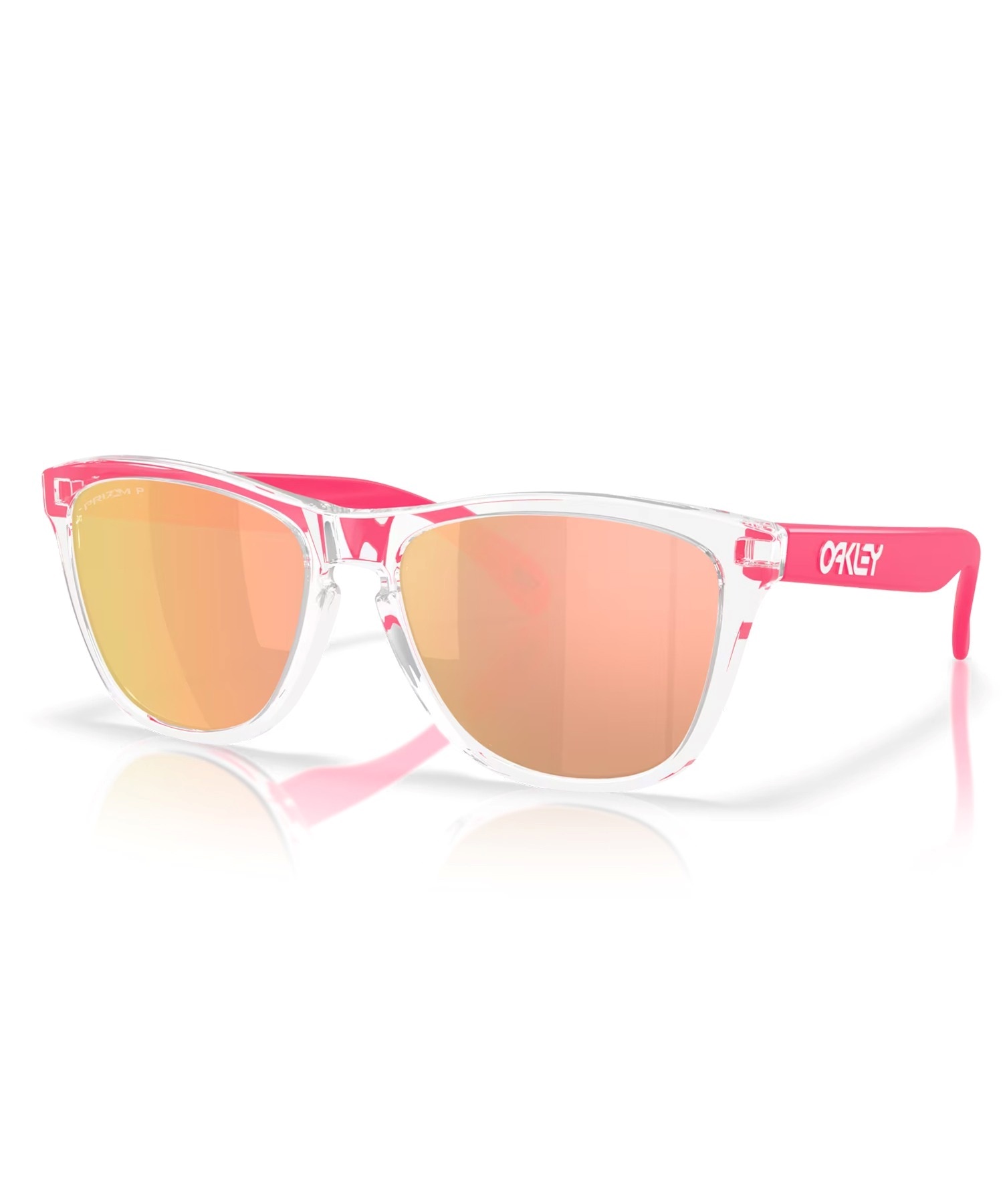 Oakley オークリー サングラス 偏光 プリズム Frogskins Neon Pop