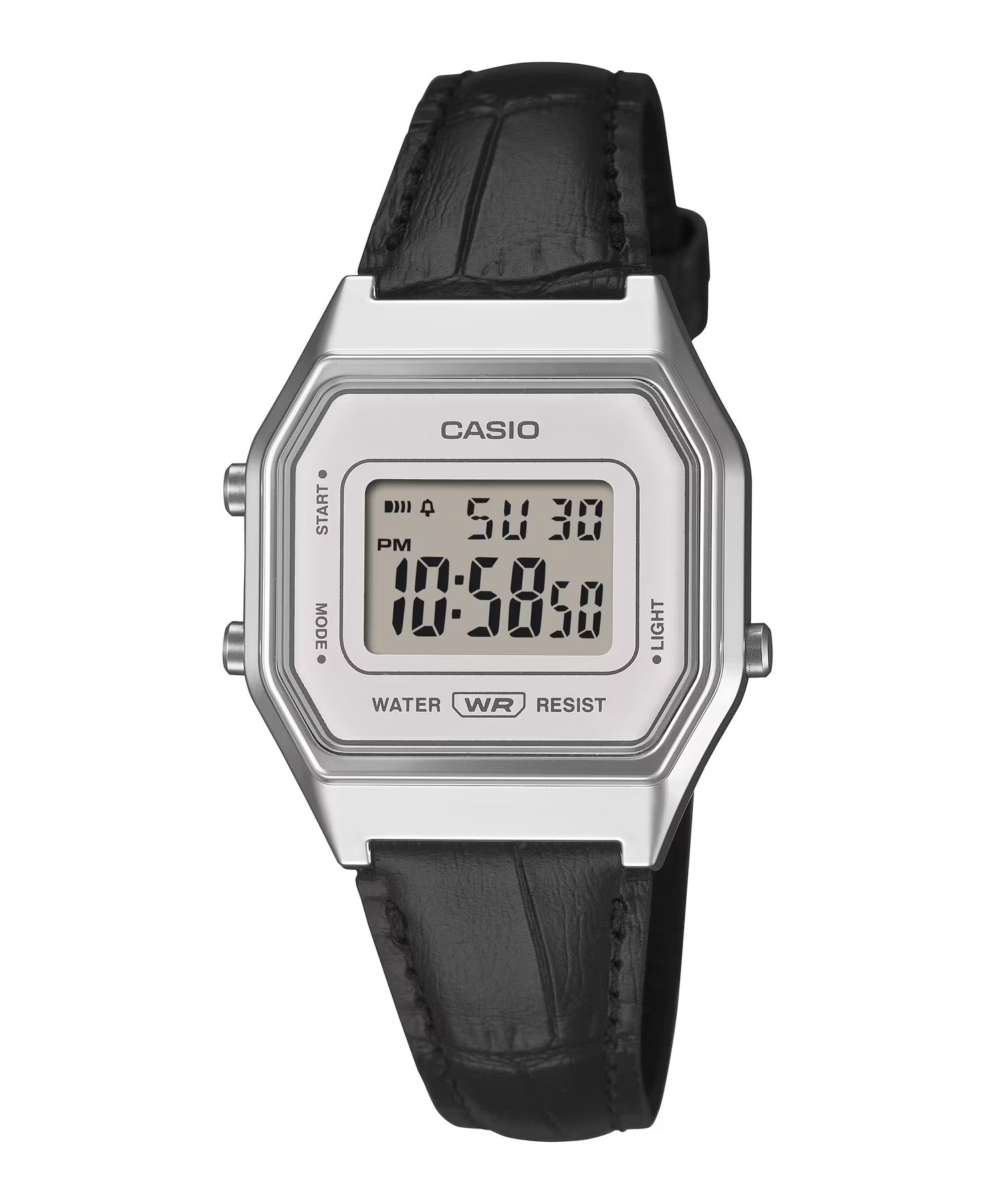 CASIO カシオ 腕時計 LA680WEL-1JF(SV/BK-ONE)