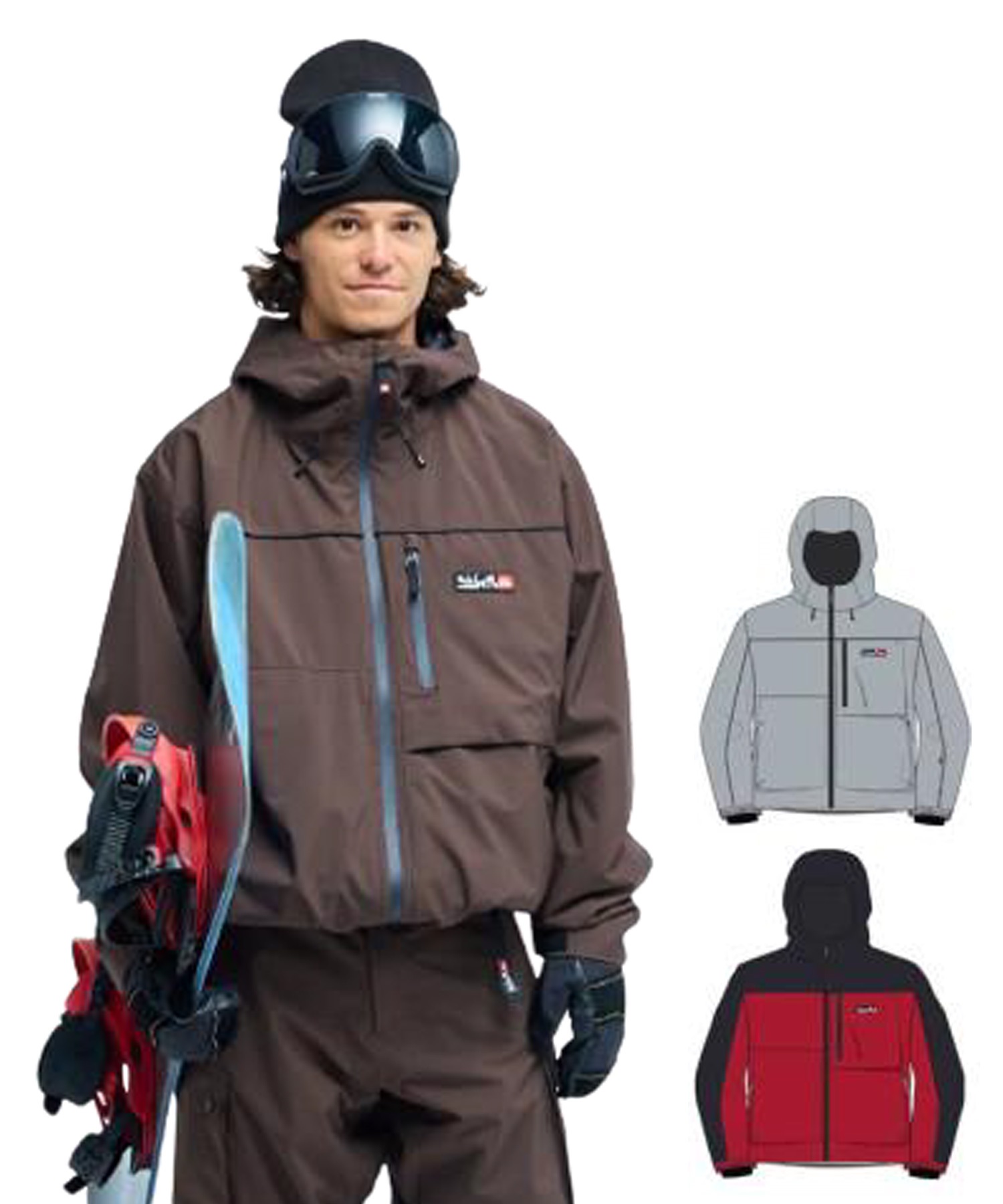 QUICKSILVER スノーボードジャケットS 新品未使用　防水透湿20K QUIKSILVER クイックシルバー フルリグ 20Kジャケット FULL RIG 20K JK