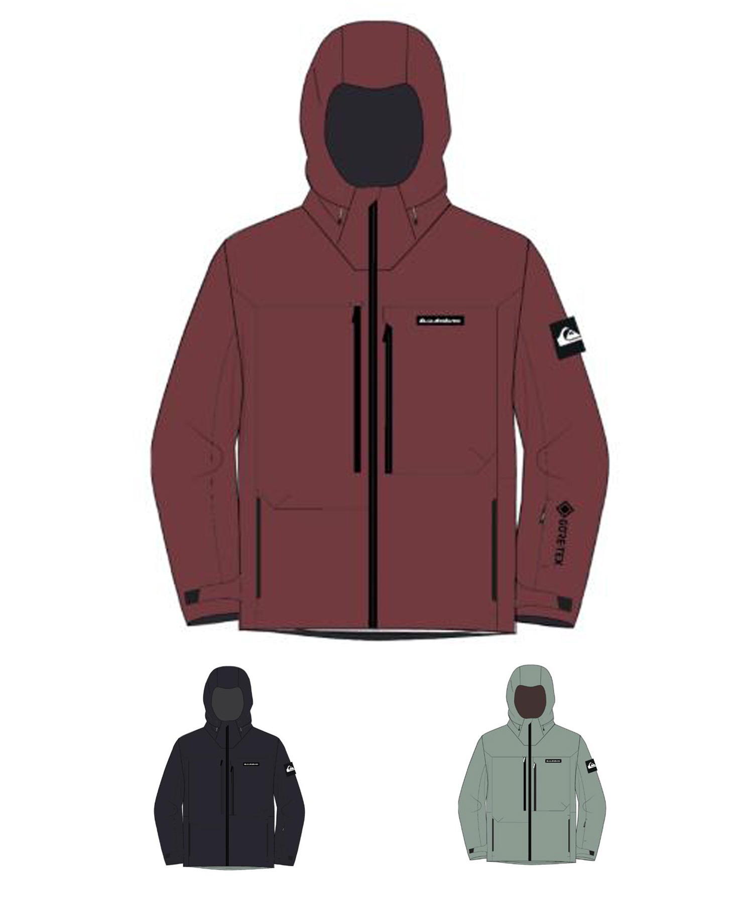 QUIKSILVER クイックシルバー ハイライン プロ スリーエル ゴアテック