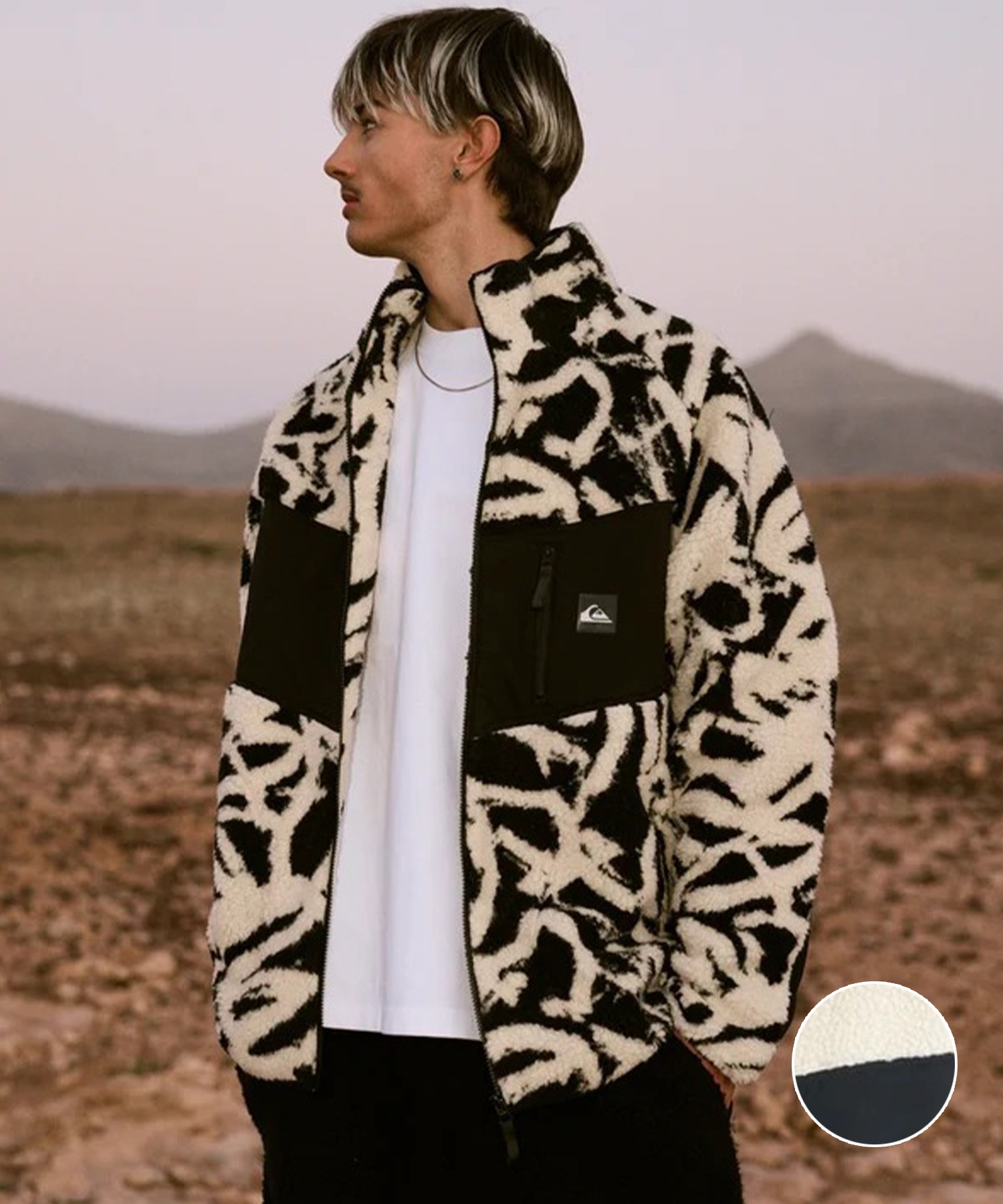 QUIKSILVER クイックシルバー ジャケット メンズ ボア WR BOA MINI RIP
