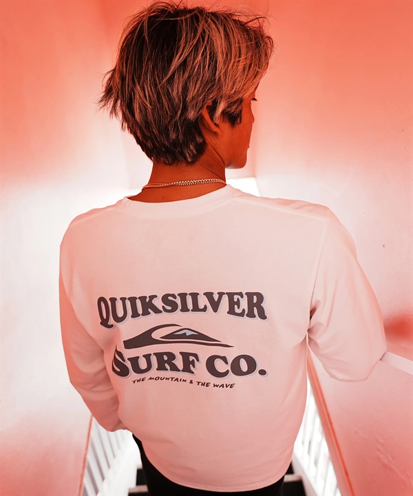 QUIKSILVER クイックシルバー トレーナー スウェット メンズ ロゴ バックプリント 裏毛 QPO264006