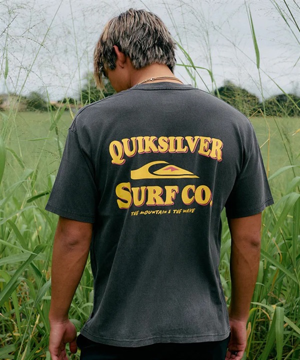 QUIKSILVER クイックシルバー 半袖 Tシャツ メンズ バックプリント SURF CO ST QST262005