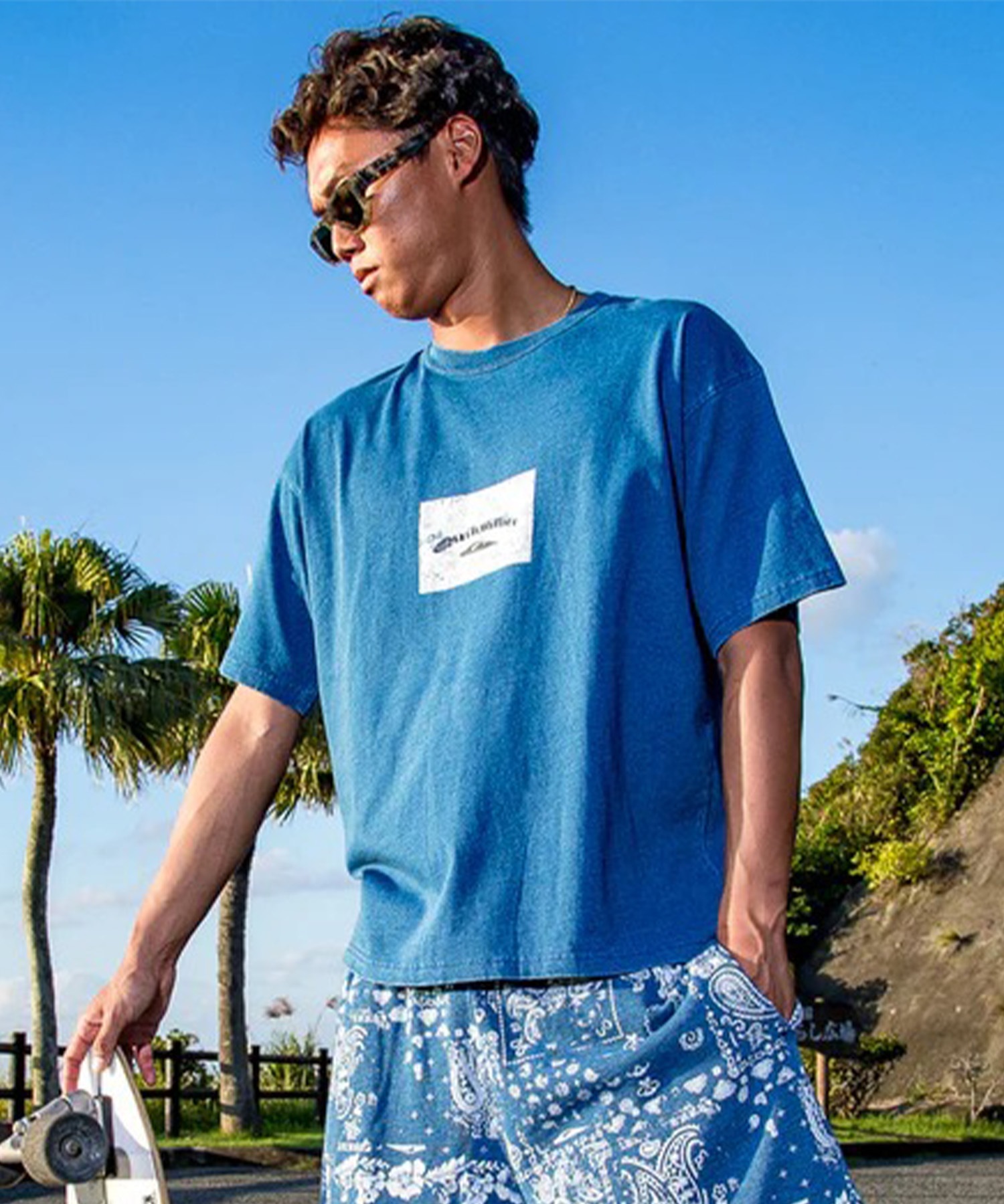 美品 CLOTH&amp;CROSS クロス&amp;クロス 綿100 リバティ柄 シャツ 印象をガラッと変えてくれる！リバティプリント半袖シャツ！ | ONWARD