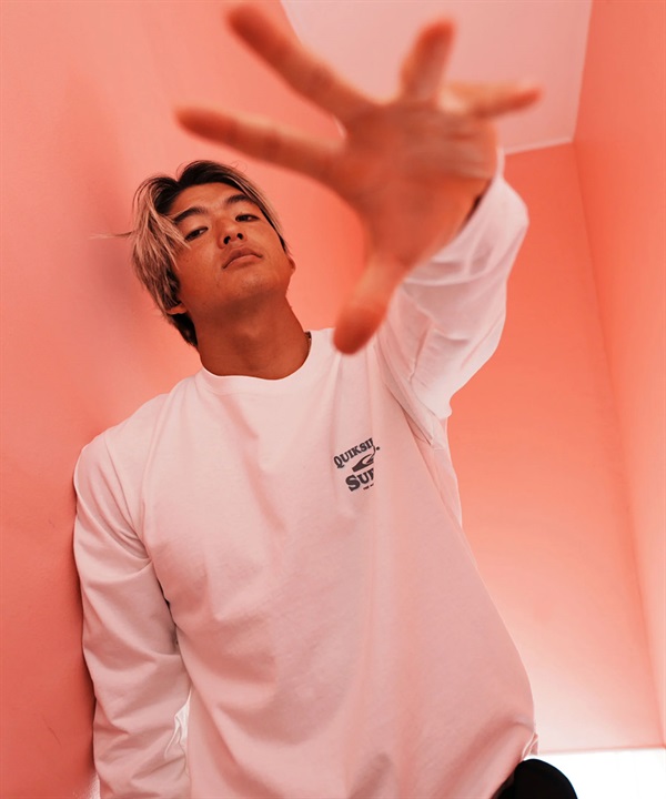 QUIKSILVER クイックシルバー 長袖 Tシャツ ロンT メンズ ロゴ バックプリント QLT264006