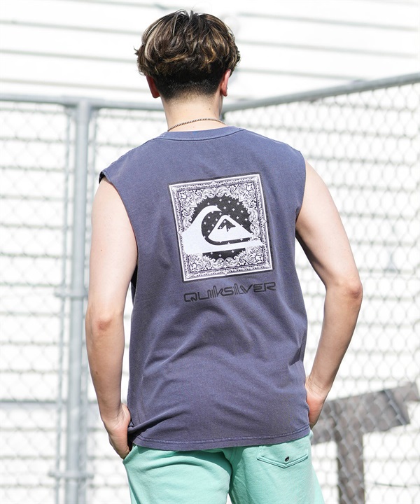 QUIKSILVER クイックシルバー タンクトップ メンズ バックプリント BANDANA SL 26SU QSL262605M