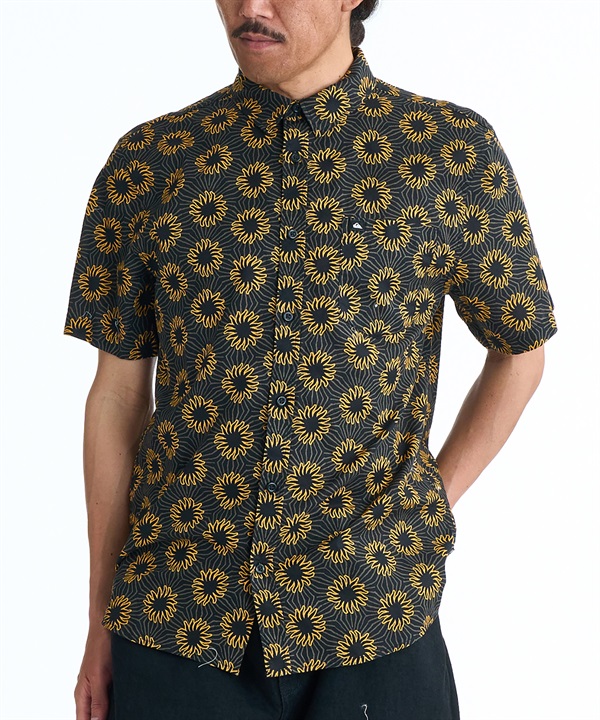 QUIKSILVER クイックシルバー 半袖 シャツ メンズ APERO CLASSIC SS 吸湿性 EQYWT04686