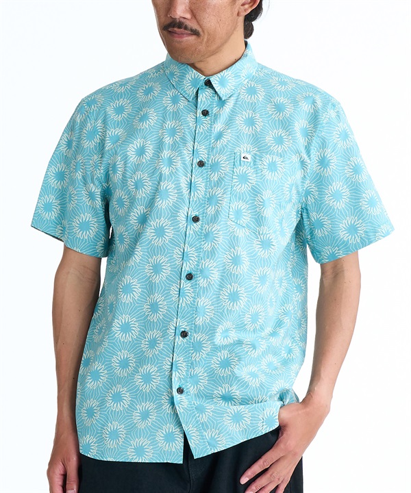 QUIKSILVER クイックシルバー 半袖 シャツ メンズ APERO CLASSIC SS 吸湿性 EQYWT04686