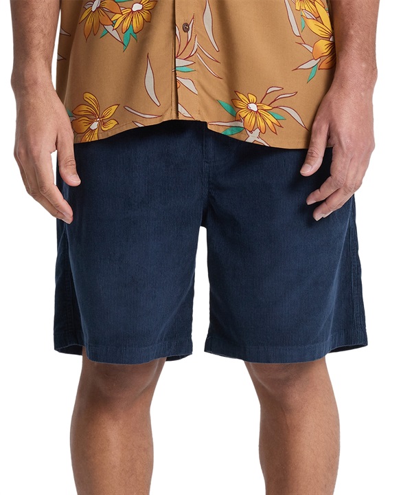 QUIKSILVER クイックシルバー ハーフパンツ ショートパンツ メンズ コーデュロイ TAXER CORD WS EQYWS03878