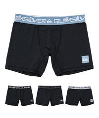 QUIKSILVER クイックシルバー 水着 インナー メンズ サーフインナー ボクサーショーツ UVカット 速乾 水陸両用 QUD261002(BLK2-S)